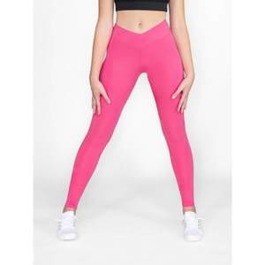 NEW BODY WRAPPERS recycled poly criss cross waist band legging with back pocket